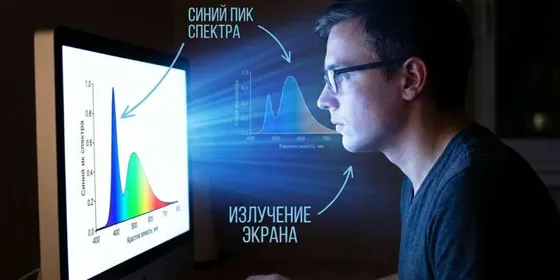 Синий свет (Blue light) — это не просто цвет интерфейса.