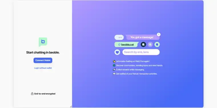 Собираем поинты от WEB3 мессенджера Beoble AirDrop потдвержден!